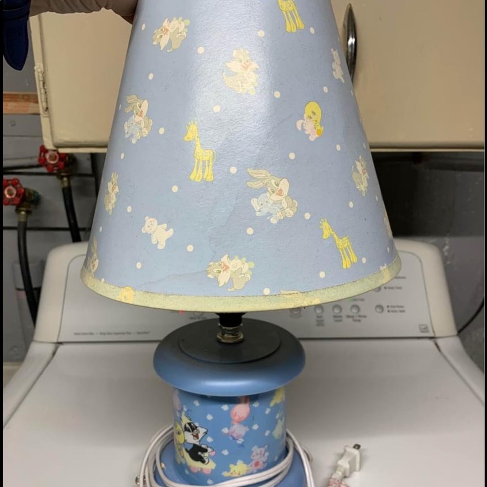 Baby looney tunes night light lamp